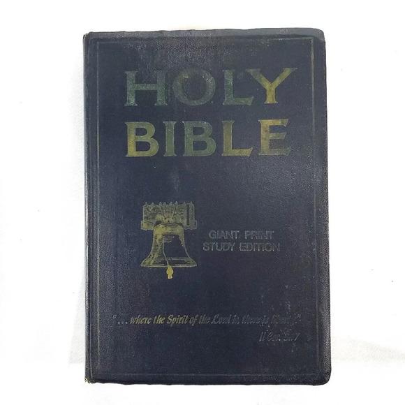 Thomas Nelson Other - Holy Bible King James Version Giant Print Study Edition 1976 Thomas Nelson Inc.